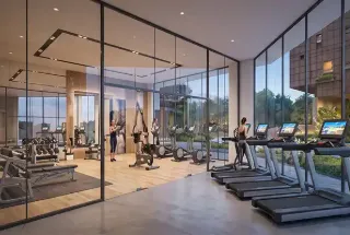 Gymnasium at Neelkanth Palms
